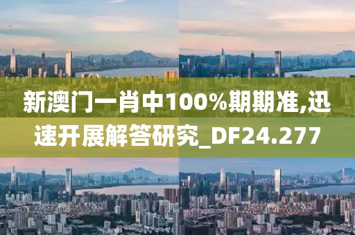 新澳門一肖中100%期期準(zhǔn),迅速開展解答研究_DF24.277