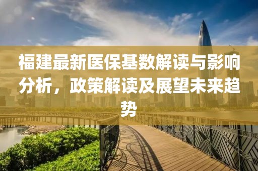 福建最新醫(yī)?；鶖?shù)解讀與影響分析，政策解讀及展望未來趨勢