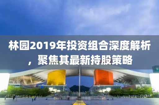 林園2019年投資組合深度解析，聚焦其最新持股策略
