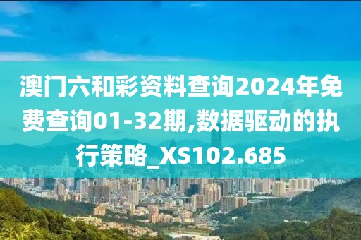 澳門六和彩資料查詢2024年免費(fèi)查詢01-32期,數(shù)據(jù)驅(qū)動(dòng)的執(zhí)行策略_XS102.685