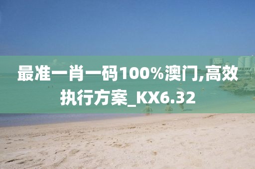 最準(zhǔn)一肖一碼100%澳門,高效執(zhí)行方案_KX6.32
