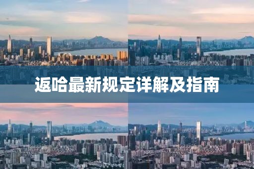 返哈最新規(guī)定詳解及指南