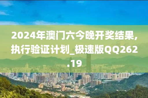 2024年澳門六今晚開獎結(jié)果,執(zhí)行驗證計劃_極速版QQ262.19
