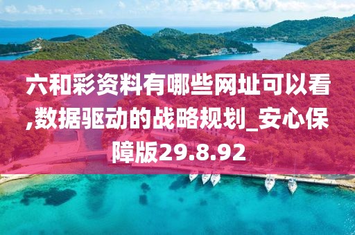 六和彩資料有哪些網(wǎng)址可以看,數(shù)據(jù)驅(qū)動(dòng)的戰(zhàn)略規(guī)劃_安心保障版29.8.92