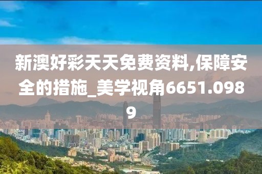 新澳好彩天天免費(fèi)資料,保障安全的措施_美學(xué)視角6651.0989