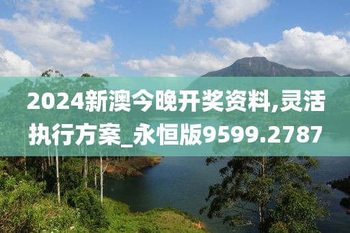2024新澳今晚開獎資料,靈活執(zhí)行方案_永恒版9599.2787