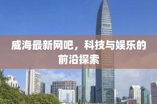威海最新網(wǎng)吧，科技與娛樂的前沿探索
