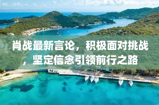 肖戰(zhàn)最新言論，積極面對挑戰(zhàn)，堅定信念引領前行之路