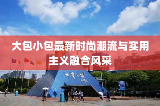 大包小包最新時(shí)尚潮流與實(shí)用主義融合風(fēng)采