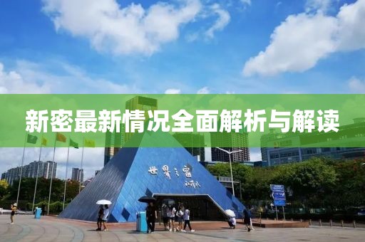新密最新情況全面解析與解讀