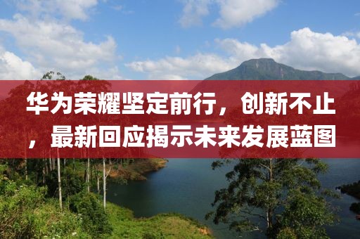 華為榮耀堅定前行，創(chuàng)新不止，最新回應(yīng)揭示未來發(fā)展藍(lán)圖