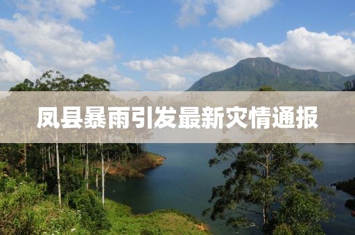 鳳縣暴雨引發(fā)最新災(zāi)情通報