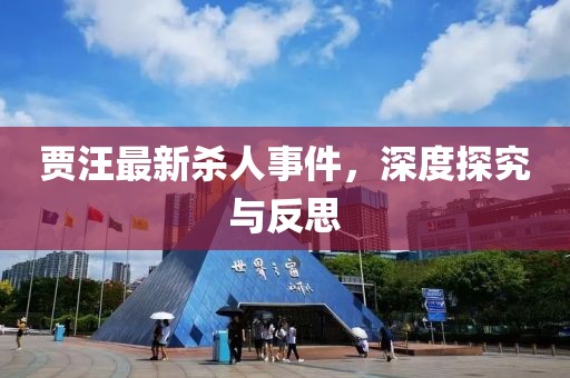 賈汪最新殺人事件，深度探究與反思