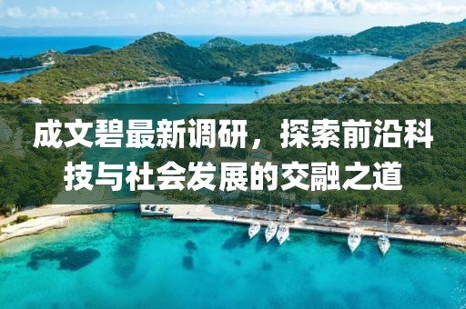 成文碧最新調(diào)研，探索前沿科技與社會發(fā)展的交融之道