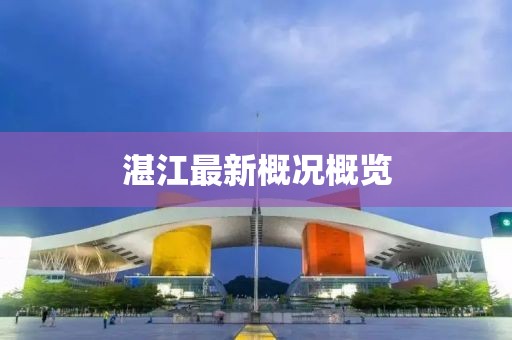 湛江最新概況概覽