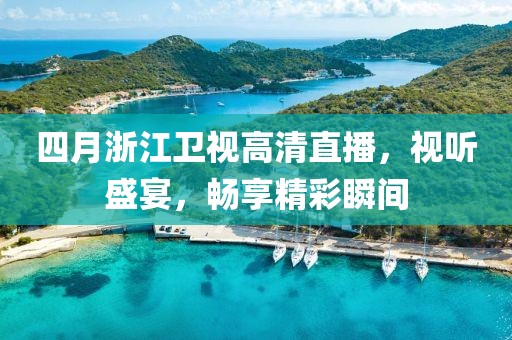 四月浙江衛(wèi)視高清直播，視聽盛宴，暢享精彩瞬間