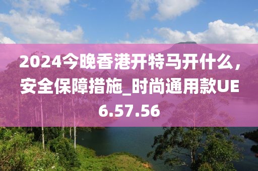 2024今晚香港開特馬開什么，安全保障措施_時尚通用款UE6.57.56