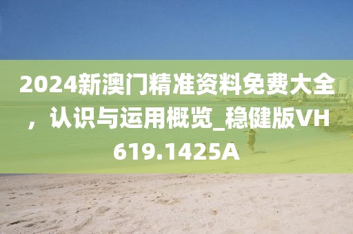 2024新澳門精準(zhǔn)資料免費(fèi)大全，認(rèn)識(shí)與運(yùn)用概覽_穩(wěn)健版VH619.1425A